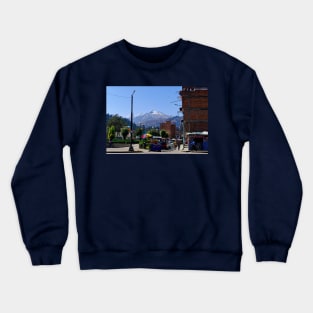 Downtown Huarez in Peru Crewneck Sweatshirt